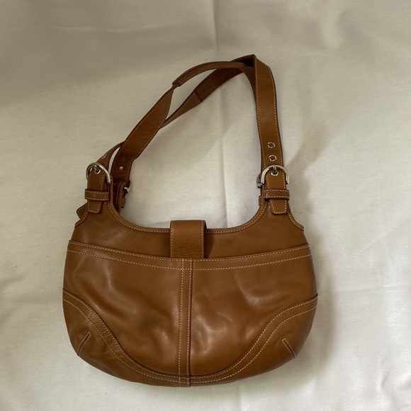Vintage Coach Brown Leather Hobo bag - Picture 6 of 11